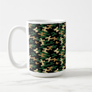 Green Camo Coffee Mug