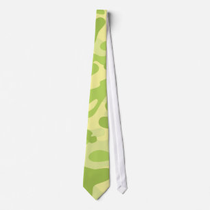 Green Camo Design Tie