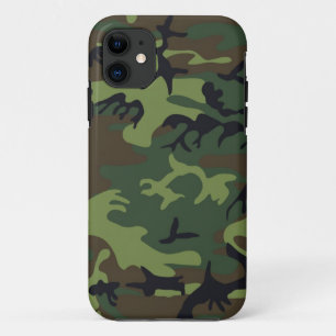 Green Camo iPhone 5S Shell w/ID,Credit Card Holder Case-Mate iPhone Case