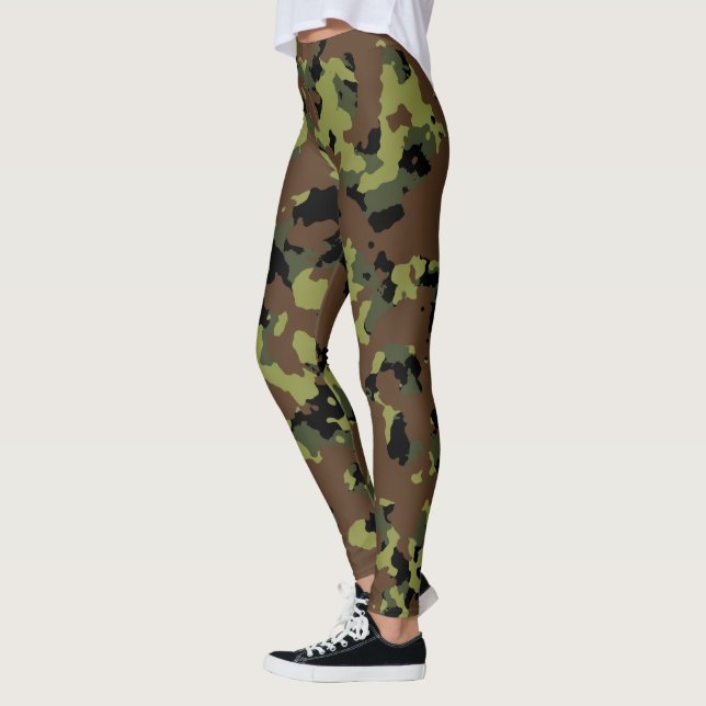 Green Camo Leggings (Left)