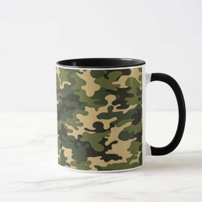 Green Camo Mug (Right)