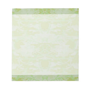 Green camo notepad