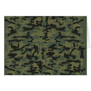 Green camo pattern