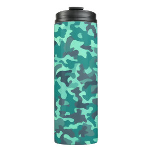 Green Camo Thermal Tumbler