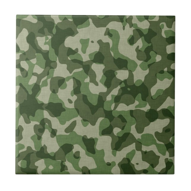 Green Camo Tile (Front)