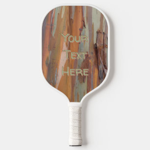 Green Camo Tree Bark 1 Pickleball Paddle