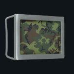 Green Camouflage Pattern, Military Pattern, Army Belt Buckle<br><div class="desc">Elegant,  stylish and sophisticated camouflage pattern in green and brown colour. Modern and trendy gift,  perfect for the military lover in your life.</div>