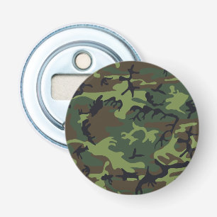 Green Camouflage Pattern, Military Pattern, Army Bottle Opener