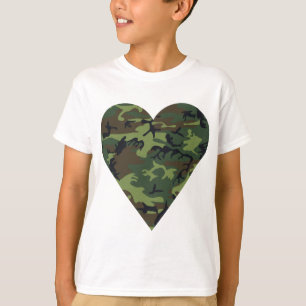 Green Camouflage Pattern, Military Pattern, Army T-Shirt