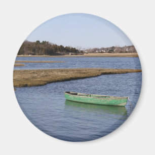 Green Canoe Magnet