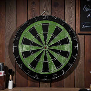 Green Canvas Texture Dartboard
