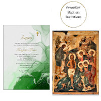 Green Canyon Texture Orthodox Christian Baptism