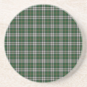 Green cape Breton tartan Coaster