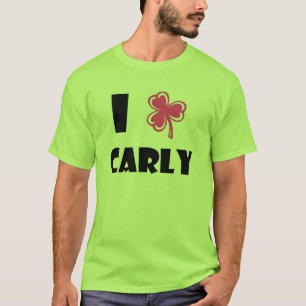 Green Carly Clover Shirt