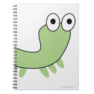 Green Caterpillar Notebook