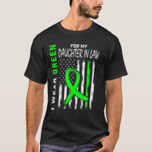 Green Cerebral Palsy Awareness Daughter In Law Fla T-Shirt