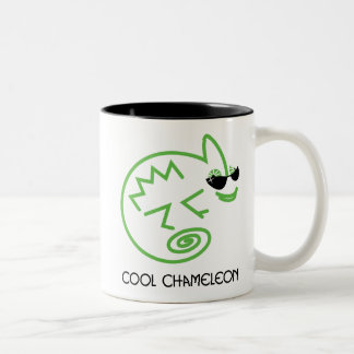 Green Chameleon Mug