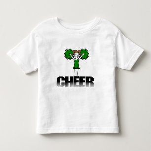 Green Cheerleading T-shirts and Gifts