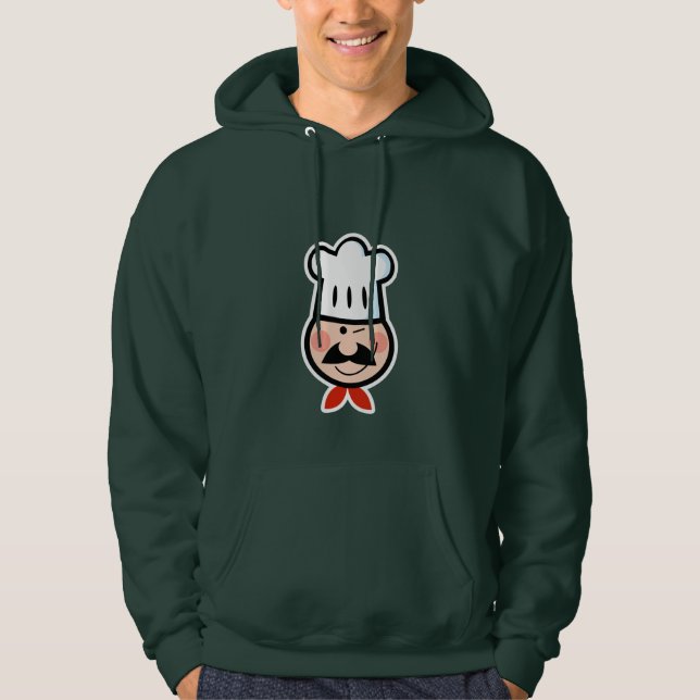 Green Chef Hoodie (Front)