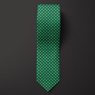 Green Chemist Beaker Tie