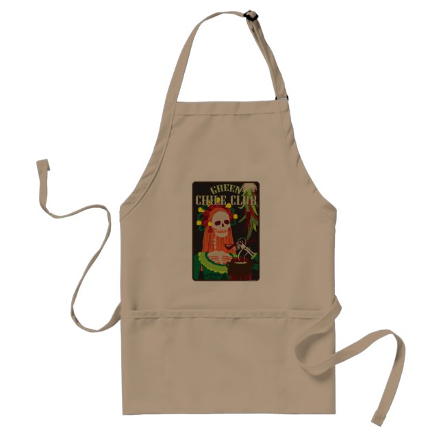 green chile club standard apron (Front)
