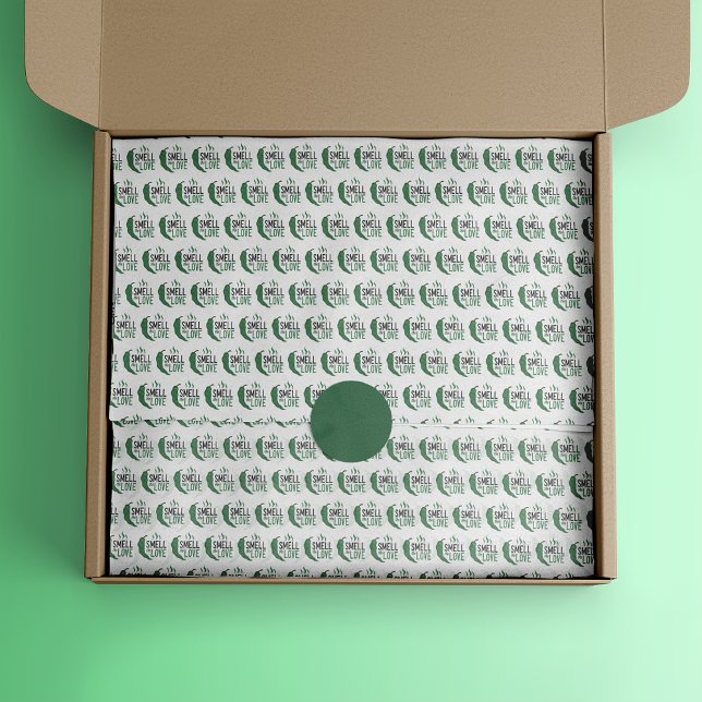 Green Chile Smell the Love Tissue Paper (Creator Uploaded)