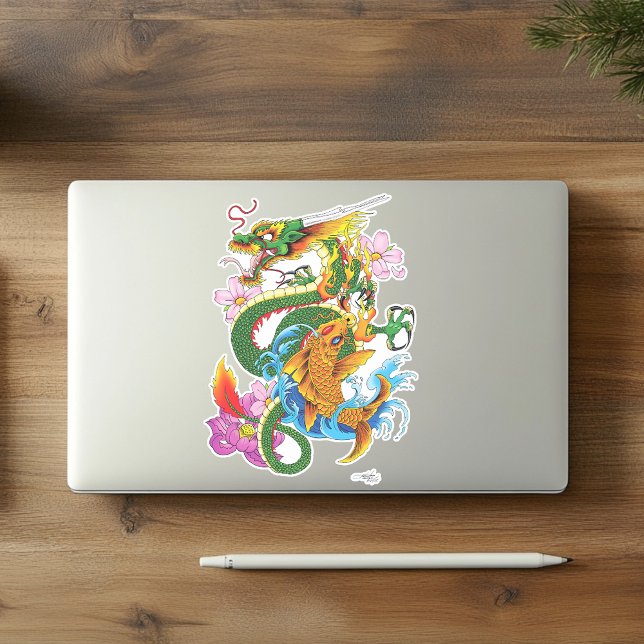 Green Chinese Dragon Koi (Creator Uploaded)