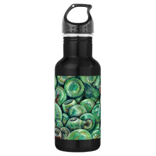 Green Christmas Balls 532 Ml Water Bottle
