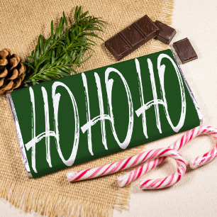 Green christmas chocolate wrapper Hersheys XL Photo Print