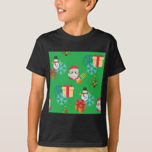 green christmas emoji T-Shirt