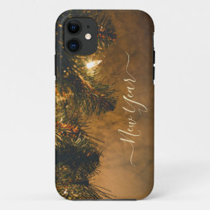  Green-Christmas lights Iphone case