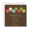 Green Christmas Ornament Holiday Party Invitation