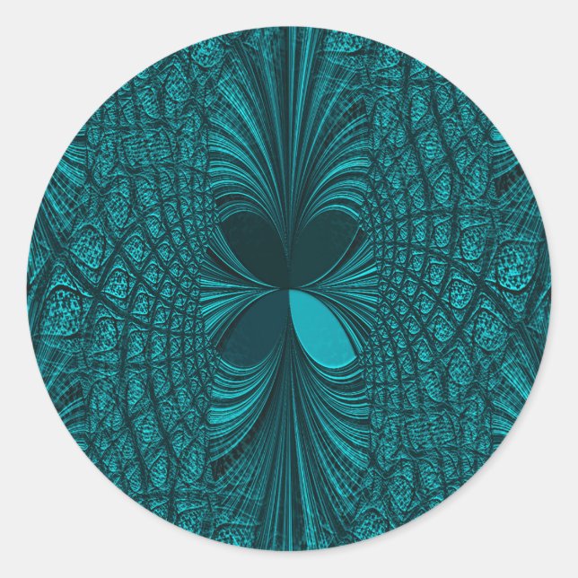 Green Christmas Sticker (Front)