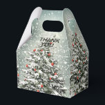 Green Christmas Tree Colourful Ornaments White Sno Favour Box<br><div class="desc">Green Christmas Tree Colourful Ornaments White Snow Favour Boxes. Unique,  beautiful,  stylish design. Easy to be personalised. Font style,  size and colours can be changed. Matching items available.</div>