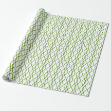 Green Christmas Wrapping Paper