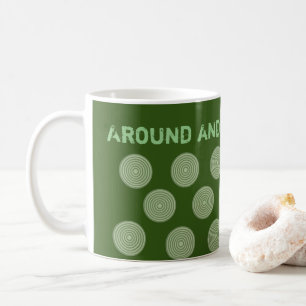 Green Circles Mug