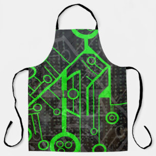 Green Circuit Apron