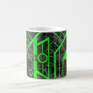 Green Circuit Coffee Mug
