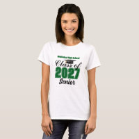 Green Class of 2027 High School Senior Women's