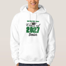 Green Class of 2027 Senior Custom High School