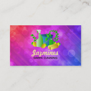 Green Cleaning business cards