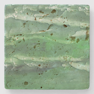 Green cloud stone coaster