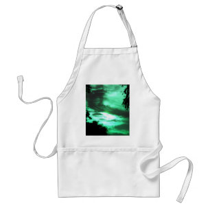 Green Clouded Sky Apron