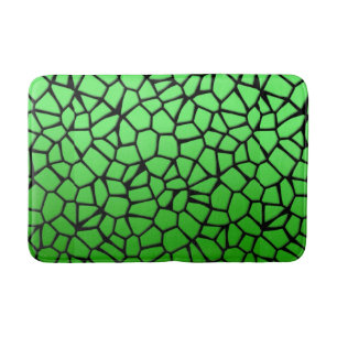 Green Cobblestone Bath Mat