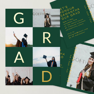 GREEN COLOR BLOCKS MULTI Photo GOLD GRAD
