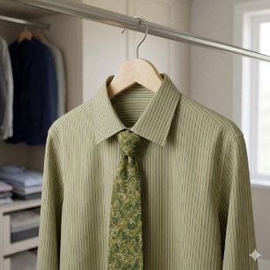 Green Colorway Art Nouveau Necktie