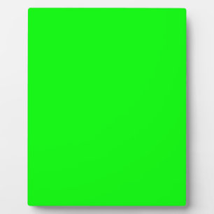 Green Colour Customised Designer Plaque