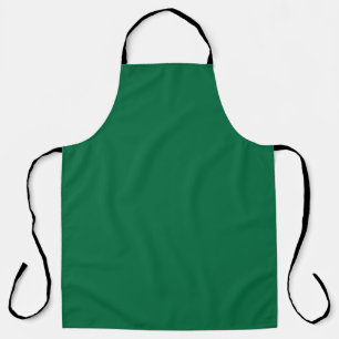 Green Colour Simple Monochrome Plain Green Apron