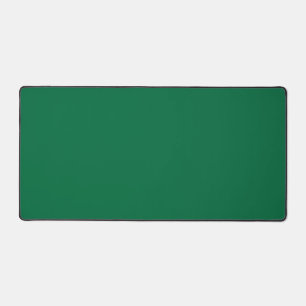 Green Colour Simple Monochrome Plain Green Desk Mat