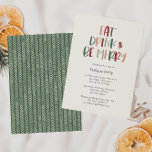 Green Colourful Christmas Eat Drink And Be Merry  Invitation<br><div class="desc">This green colourful Christmas eat drink and be merry invitation is perfect for your fun, creative, bright Christmas party. Its unique, playful modern font in red, boho tan, and light and dark green, make for a happy seasonal feel. If your looking to brighten up your loved ones' dark winter with...</div>